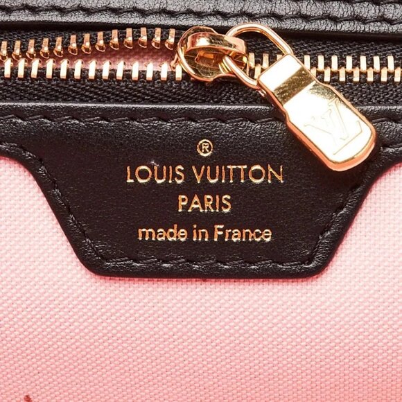 Louis Vuitton Black/Pink Monogram Canvas Fall For You Neverfull MM Bag w/o Po... - Picture 9 of 12